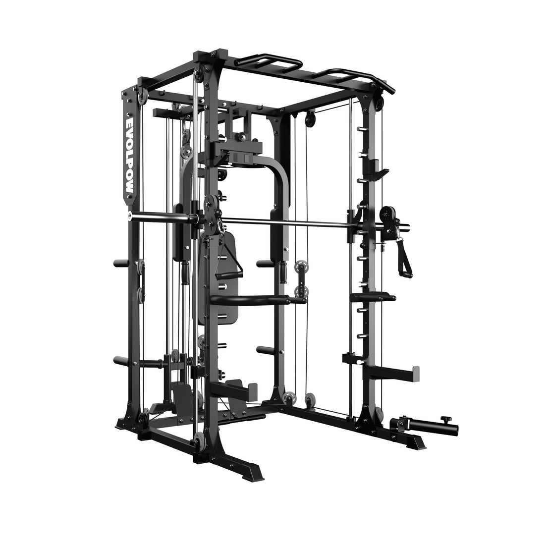 EVOLPOW M2A Brute All-in-One Smith Machine Home Gym – Evolpow Fitness