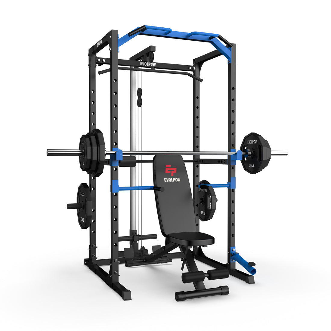 EVOLPOW P2A Brute All-in-One Power Rack Home Gym Package – Evolpow Fitness