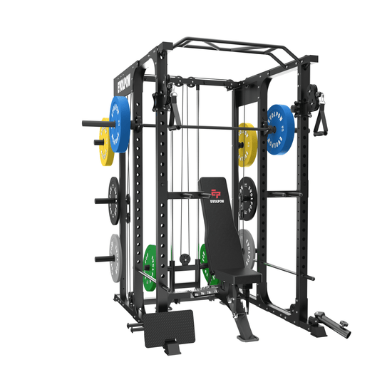 EVOLPOW P3A Tank All-in-One Power Rack Home Gym Package – Evolpow Fitness