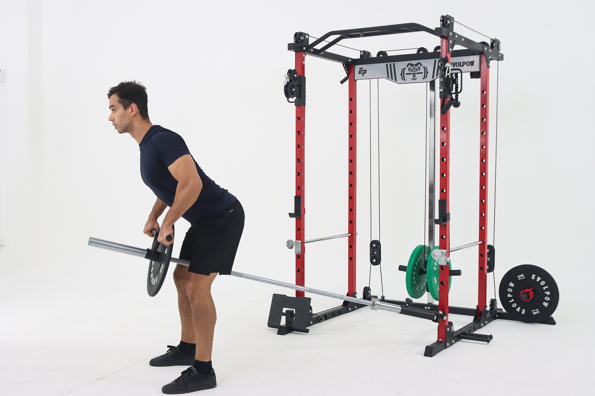 EVOLPOW P2D Brute All-in-One Power Rack Home Gym – Evolpow Fitness